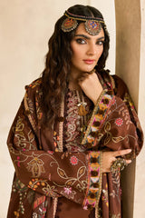 Zync One Nation By Florent Unstitched 3 Piece Winter Vol-01 Collection'2025-FL-02-B