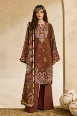 Zync One Nation By Florent Unstitched 3 Piece Winter Vol-01 Collection'2025-FL-02-B