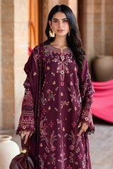 Shades of Winter By Florent Unstitched 3 Piece Marina Twill Collection'2025-FL-3A