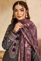 Zync One Nation By Florent Unstitched 3 Piece Winter Vol-01 Collection'2025-FL-03-A