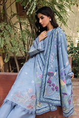 Zync Whispers By Florent Unstitched 3 Piece Winter Collection'2025-FL-3A