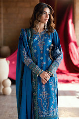 Shades of Winter By Florent Unstitched 3 Piece Marina Twill Suit-FL-3B