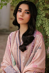 Zync Whispers By Florent Unstitched 3 Piece Winter Collection'2025-FL-4A