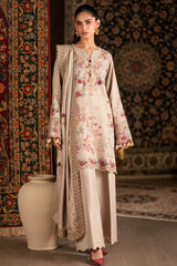 Shades of Winter By Florent Unstitched 3 Piece Marina Twill Collection'2025-FL-4A