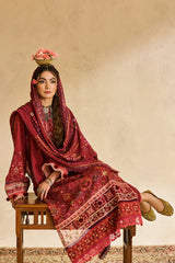 Zync One Nation By Florent Unstitched 3 Piece Winter Vol-01 Collection'2025-FL-04-A