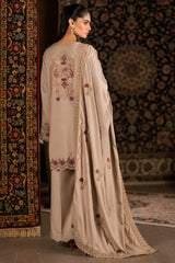 Shades of Winter By Florent Unstitched 3 Piece Marina Twill Suit-FL-4A