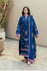 Florent Unstitched 3 Piece Luxury Lawn Eid Edit Collection'2025-FL-04-A
