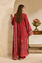 Zync One Nation By Florent Unstitched 3 Piece Winter Vol-01 Collection'2025-FL-04-A