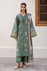 Zync Whispers By Florent Unstitched 3 Piece Winter Collection'2025-FL-4B