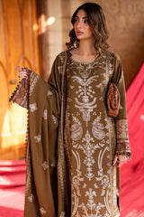Shades of Winter By Florent Unstitched 3 Piece Marina Twill Collection'2025-FL-6A