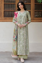 Zync Whispers By Florent Unstitched 3 Piece Winter Collection'2025-FL-6A