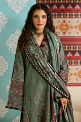 Zync One Nation By Florent Unstitched 3 Piece Winter Vol-01 Collection'2025-FL-06-B