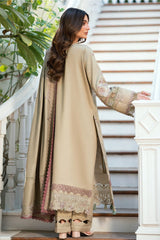 Serenity By Florent Unstitched 3 Piece Winter Collection'2025-FL-7A