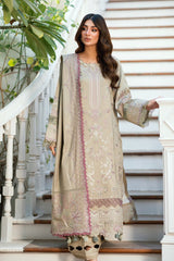 Serenity By Florent Unstitched 3 Piece Winter Collection'2025-FL-7A