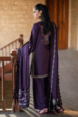 Shades of Winter By Florent Unstitched 3 Piece Marina Twill Suit-FL-7A