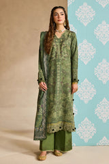 Zync One Nation By Florent Unstitched 3 Piece Winter Vol-01 Collection'2025-FL-08-A