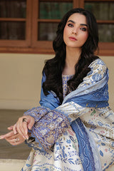 Zync Whispers By Florent Unstitched 3 Piece Winter Collection'2025-FL-8A