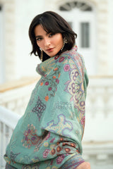 Serenity By Florent Unstitched 3 Piece Winter Suit-FL-8A