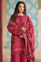 Zync One Nation By Florent Unstitched 3 Piece Winter Vol-01 Suit-FL-08-B