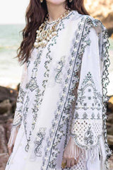 Sahil Kinare by Qalamkar Unstitched 3 Piece Luxury Lawn Suit-FP-02-Fiza