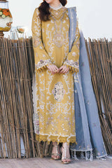 Sahil Kinare by Qalamkar Unstitched 3 Piece Luxury Lawn Suit-FP-03-Selma