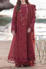 Sahil Kinare by Qalamkar Unstitched 3 Piece Luxury Lawn Suit-FP-07-Aisha