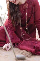 Sahil Kinare by Qalamkar Unstitched 3 Piece Luxury Lawn Suit-FP-07-Aisha