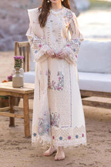 Sahil Kinare by Qalamkar Unstitched 3 Piece Luxury Lawn Suit-FP-09-Selin