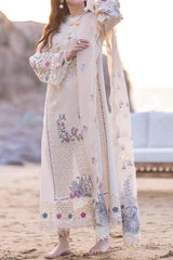 Sahil Kinare by Qalamkar Unstitched 3 Piece Luxury Lawn Suit-FP-09-Selin
