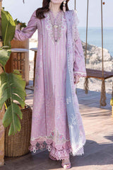 Sahil Kinare by Qalamkar Unstitched 3 Piece Luxury Lawn Suit-FP-10-Lina