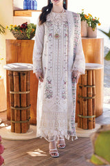 Sahil Kinare by Qalamkar Unstitched 3 Piece Luxury Lawn Suit-FP-12-Marwa
