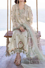 Sahil Kinare by Qalamkar Unstitched 3 Piece Luxury Lawn Suit-FP-15-Rania