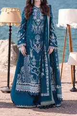 Sahil Kinare by Qalamkar Unstitched 3 Piece Luxury Lawn Suit-FP-16-Kira