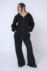 Winter Women Core By Suitsu Stitched Western Suit-Urban Zip Comfort Set