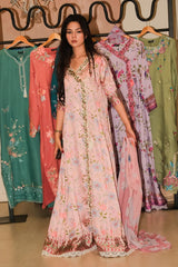 Dhaga Stitched 2 Piece Co-ords Set-Zarnab