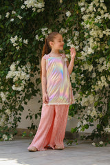 Sprinkles Stitched 2 Piece Formals Festive Kids Collection'2025-Rangeen - 2pcs - Embellished