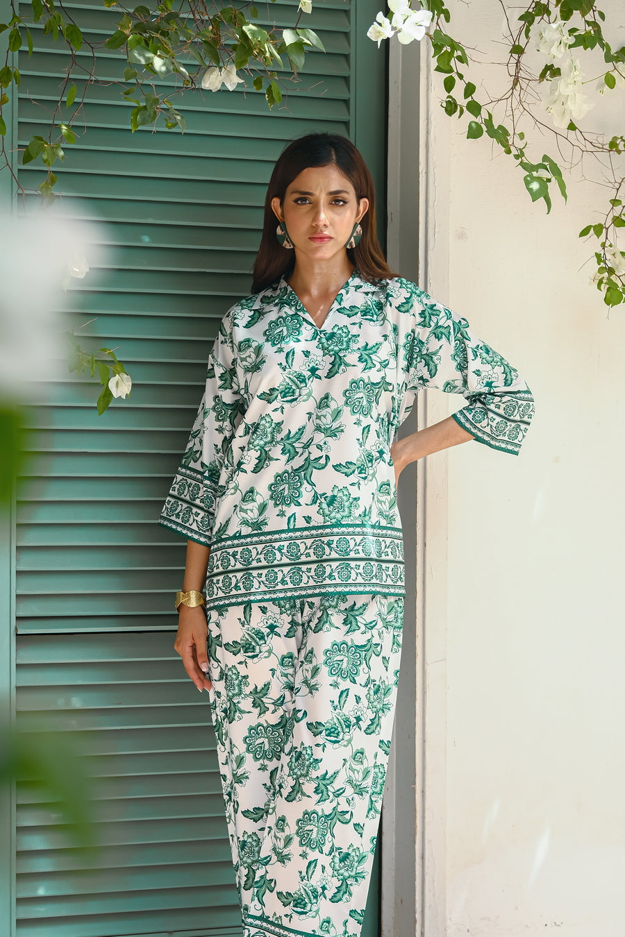 Sprinkles Stitched 2 Piece Summer Co Ord Sets Women Collection'2025-Hawaii