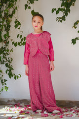 Sprinkles Stitched 2 Piece Formals Jumpsuit Kids Collection'2025-Ayzel - 2pcs - Embellished