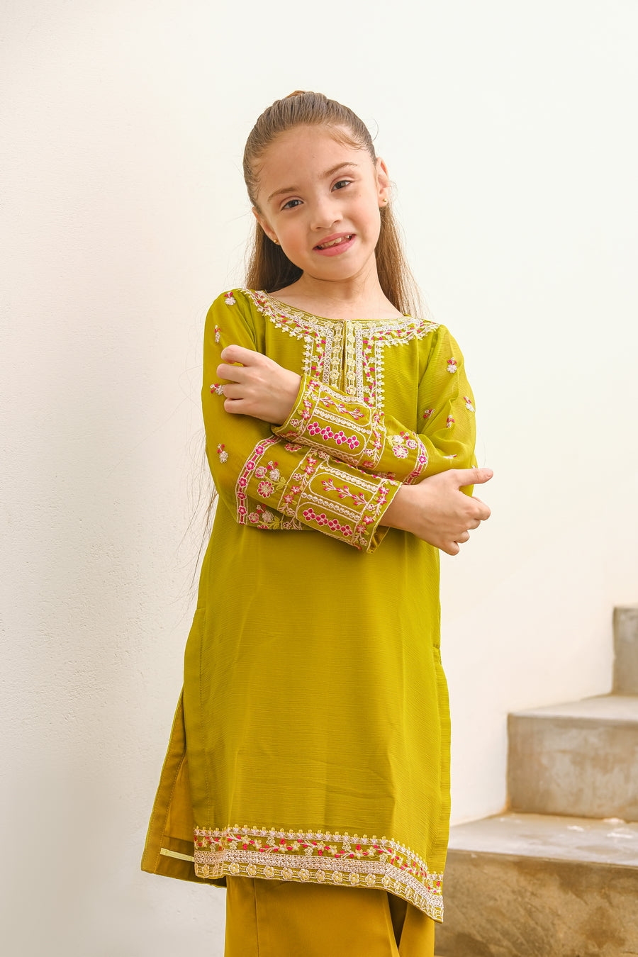Sprinkles Stitched 2 Piece Formals Festive Kids Collection'2025-Anaya - 2ps Embroidered