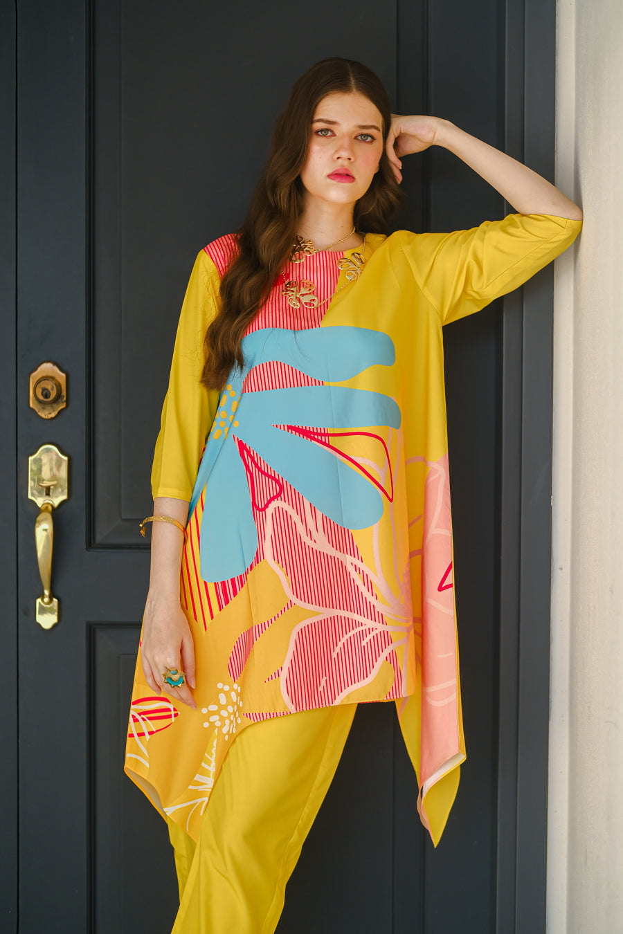 Sprinkles Stitched 2 Piece Summer Co Ords Women Collection'2025-Sundown