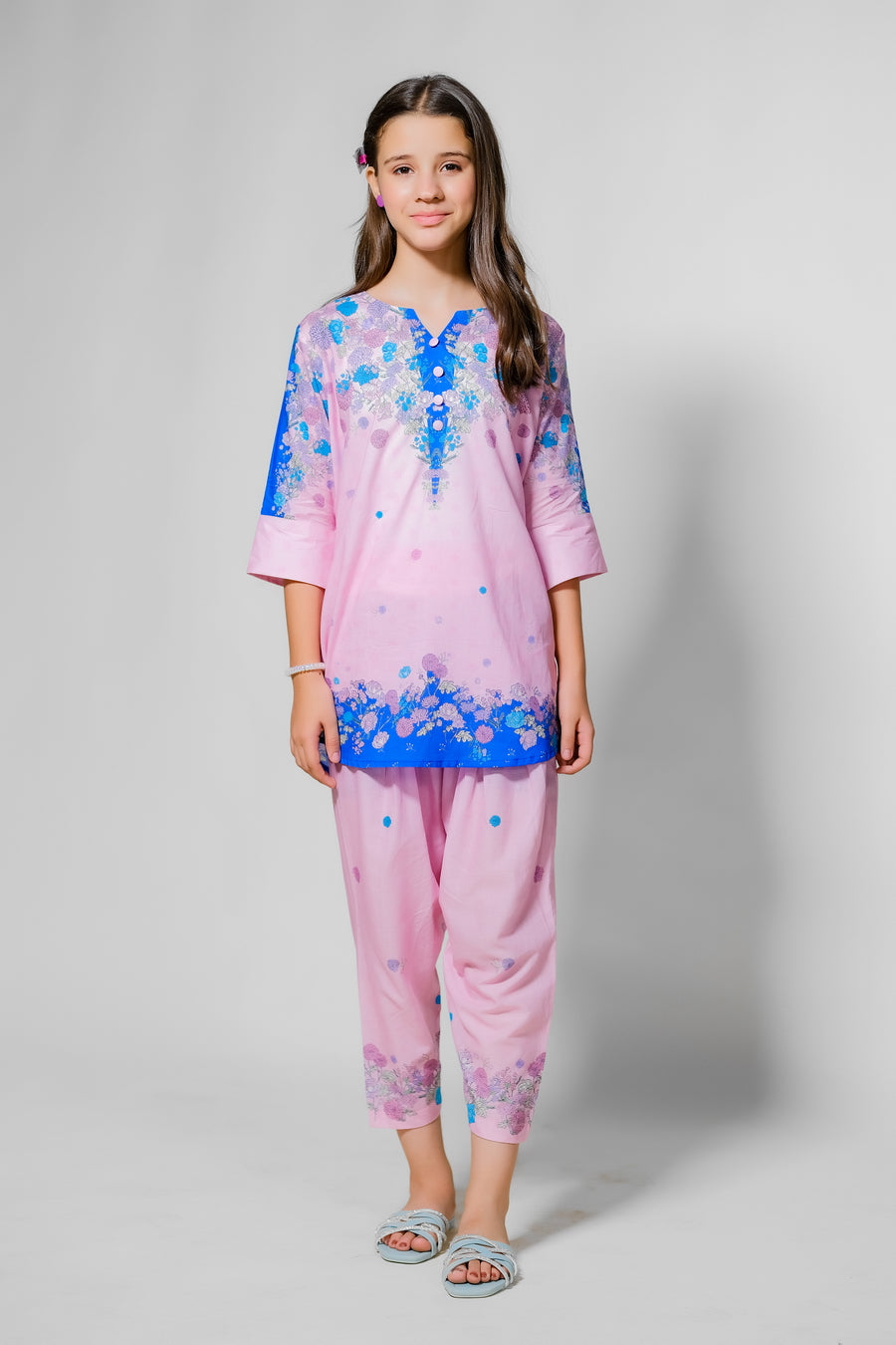 Sprinkles Stitched 2 Piece Summer Co Ord Sets Kids Collection'2025-Kyoto Bloom