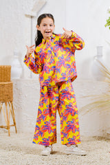 Sprinkles Stitched 2 Piece Summer Co Ord Sets Kids Collection'2025-Tropical Blaze