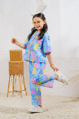 Sprinkles Stitched 2 Piece Summer Co Ord Sets Kids Collection'2025-Tropical Dreamscape