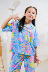 Sprinkles Stitched 2 Piece Summer Co Ord Sets Kids Collection'2025-Tropical Dreamscape