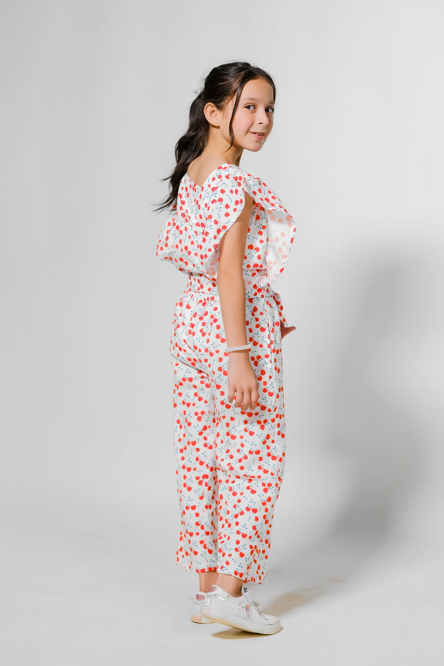 Sprinkles Stitched 2 Piece Summer Co Ord Sets Kids Collection'2025-Cherry Blossom Bliss - 2pcs