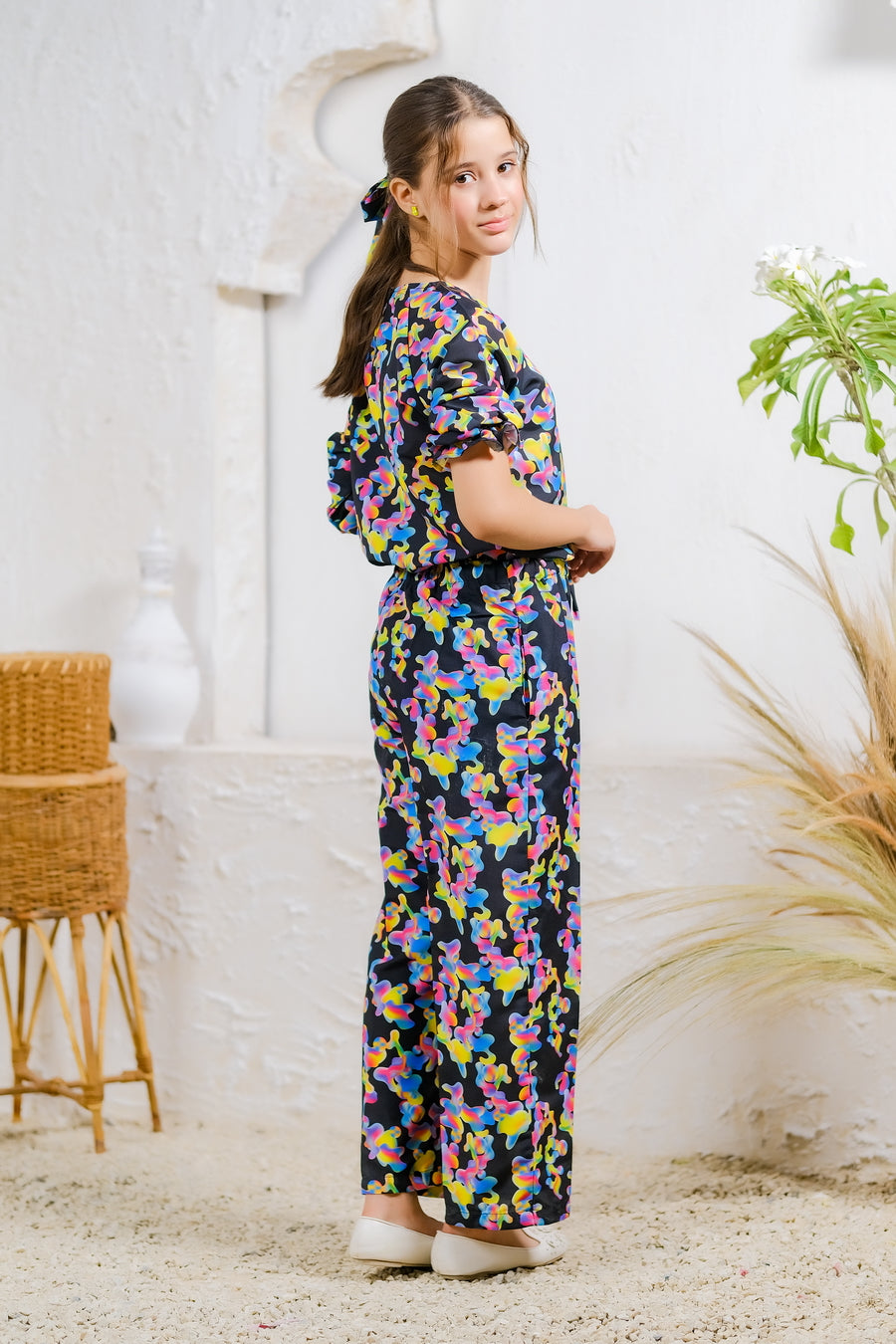 Sprinkles Stitched 2 Piece Summer Co Ord Sets Kids Collection'2025-Neon Dreams - 2pcs