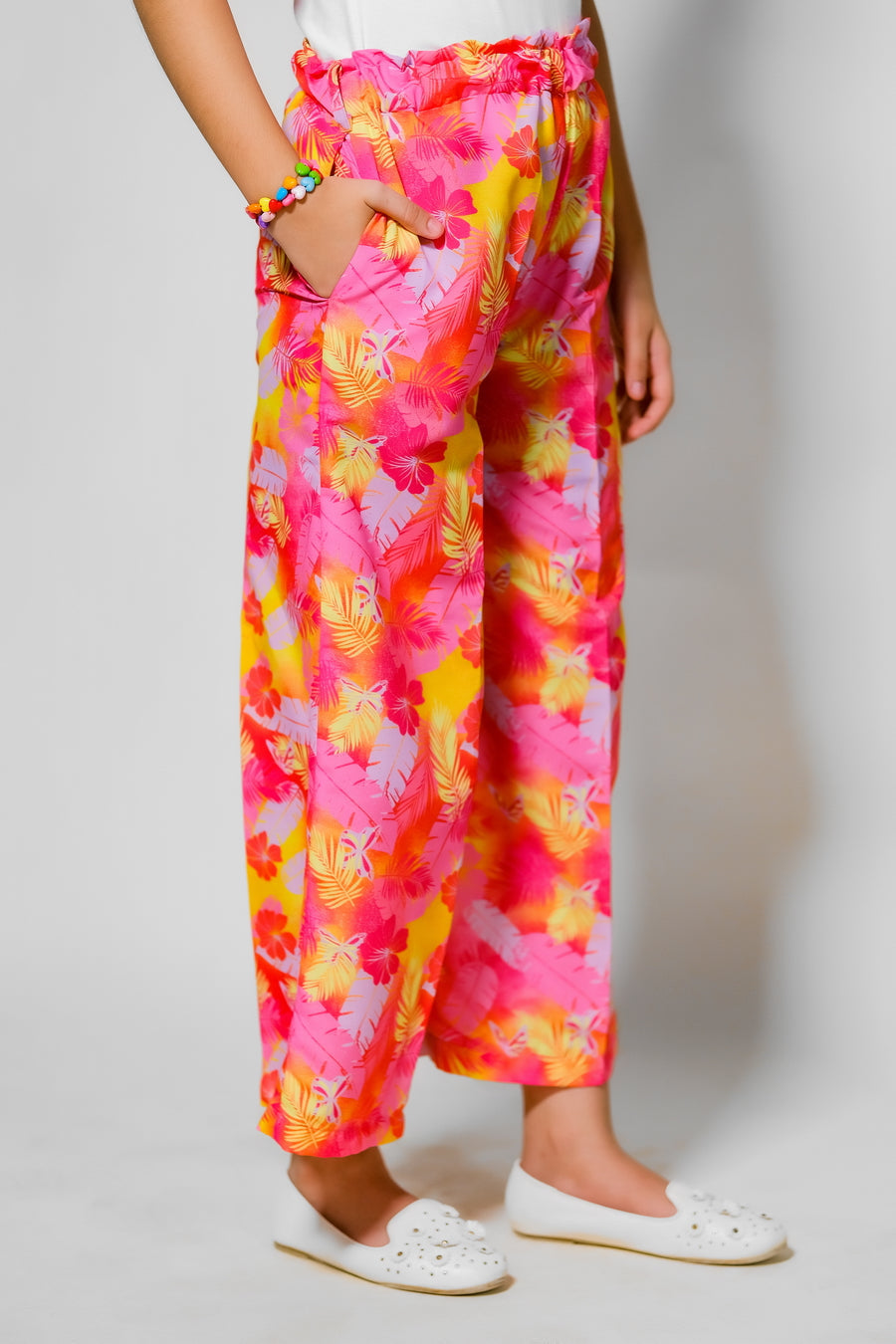 Sprinkles Stitched 2 Piece Summer Co Ord Sets Kids Collection'2025-Tropical Sunset - 2pcs