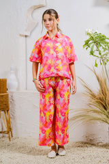 Sprinkles Stitched 2 Piece Summer Co Ord Sets Kids Collection'2025-Tropical Sunset - 2pcs