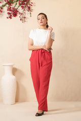 Sprinkles Stitched 1 Piece Summer Bottoms Kids Collection'2025-Rose Wide Leg Trouser