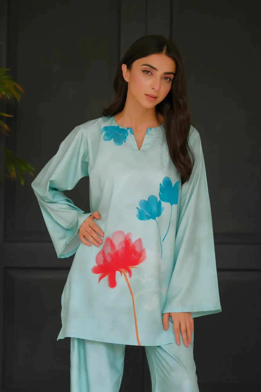 Dhaga Stitched 2 Piece Crepe Collection'2025-Avel